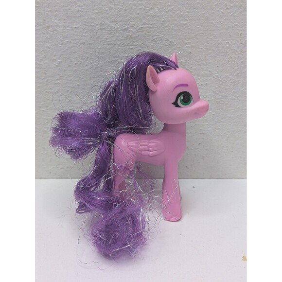 🍁 3/$20 My Little Pony G5 Princess Pipp Petals Unicorn Figure 3" Brushable - Picture 3 of 4